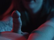 Wife plays with toys, husband cums twice (accidentally) 13/16