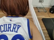 CHICA NBA DISFRUTA CHUPANDO, Y LA FOLLAN AL ESTILO PERRITO 15/16