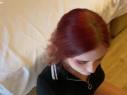 Трахнул Рыжую Незнакомку на Отдыхе и Накончал в Рот 16/16