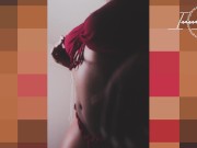 RED HOT Lingerie Try On Haul  Ebony Babe w/ Brown Perky Tits 15/16