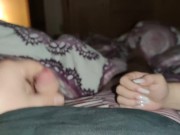 Handjob before bed with hot Long nails *Cumblast* 12/16