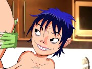 Gorillaz xxx Porn Parody by NatekaPlace - Noodle and Murdoc 13/16
