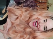 BBW GIANTESS plays with you after a long night of partying/sweaty tit/pussy/butt/belly crush