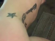 Filling my little pussy up with his big dick while I touch my toes 14/16