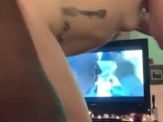 Filling my little pussy up with his big dick while I touch my toes 8/16