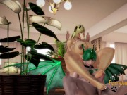 Furry Hentai 3D Yiff - Dragon Human & giraffe with big boobs hard sex 8/16