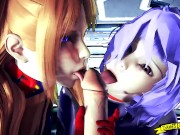 NERV TRIO 3D HENTAI SFM 8/16