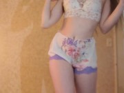 Amatuer girl next door Dances for you. Strip out of Pajamas to underwear & Bra. Saint Hotel-Van Horn 10/16