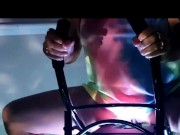 Fucking With My Diletto Chair And Pissing 2/16