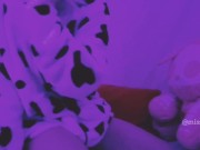 Amateur asian teen Humping bunny plushie fuck until orgasm webcam girl uncensored 1/16