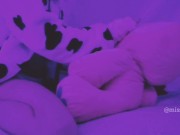Amateur asian teen Humping bunny plushie fuck until orgasm webcam girl uncensored 6/16
