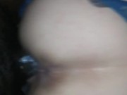 Interracial BBC reverse cowgirl anal 5/16