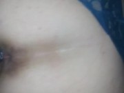 Interracial BBC reverse cowgirl anal 6/16