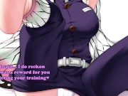 Shinobu Kocho helps your breathing - Hentai JOI (Breathplay Focused, Facesitting,Medium/Hard) 12/16