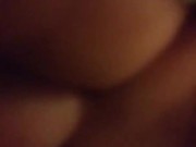 Beautiful brunette Giving a blowjob and getting titty fucked 1/16