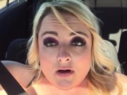 Girl cums multiple times in car 14/16