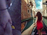 PandaVlog: dietro le quinte con tettona italiana cowgirl missionario, sborrata in faccia pov 3/16