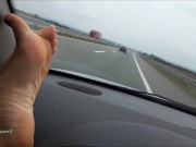 Barefoot Play On A Car Dashboard 10/16