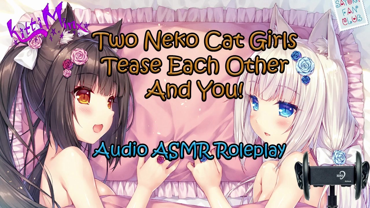 1280px x 720px - ASMR - Two Anime Neko Cat Girls Tease Each Other And YOU! Audio Roleplay -  RedTube