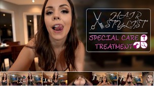 HAIR STYLIST SPECIAL CARE TREATMENT – PREVIEW – ImMeganLive