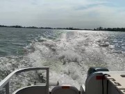 Cumming during Footjob while Boating 1/16