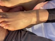 Cumming during Footjob while Boating 6/16