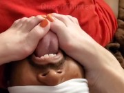 Professional toe sucking  9/16