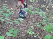  one girl pissed in the forest and how the second girl gave her cunnilingus 7/16