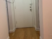 Exposing my nude body in front of the delivery person / Nude Arab 5/16