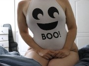 Halloween Cosplay - BOO! The Virgin Ghost pt. 1