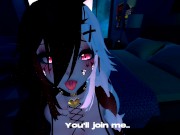 Girl cums from her lush toy | vrchat erp
