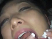 Watch me lick and eat every drop of cum (slow motion facial and cum swallow) 10/16