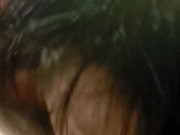 I love to gag and choke on his cock so he can cum hard 15/16