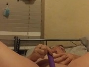 Fucking myself with new toys 2/16