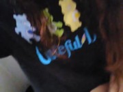 Hairy Onlyfans Hippie in a Carebear Grateful Dead Shirt PEES Into Toilet & SMELLS USED TOLIET PAPER 13/16