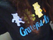 Hairy Onlyfans Hippie in a Carebear Grateful Dead Shirt PEES Into Toilet & SMELLS USED TOLIET PAPER 14/16