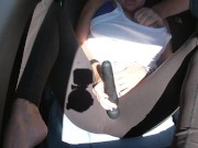 Would you honk if you saw me? Car ride cum in public! 3/16