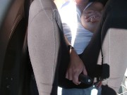 Would you honk if you saw me? Car ride cum in public! 7/16