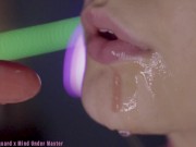 Eating in ASMR with sexy teen Rebecca Vanguard 5/16