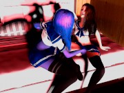 Tracer and Widowmaker the College Feast (Growth Animation) 6/16