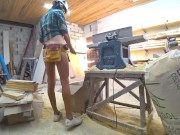 DIY Table part 4p3.1 - Woodworking Day 3 short cut 1 (music Le Le Let Go) 16/16