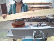 DIY Table part 4p3.2 - Woodworking Day 3 short cut 2 (music June Girl) 4/16
