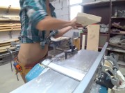 DIY Table part 4p3.2 - Woodworking Day 3 short cut 2 (music June Girl) 9/16