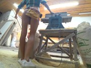 DIY Table part 4p3.3 - Woodworking Day 3 short cut 3 (music Be my lover) 16/16