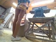DIY Table part 4p3.3 - Woodworking Day 3 short cut 3 (music Be my lover) 8/16