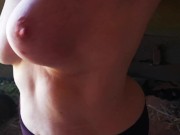 Prügel meine blanken Titten im Treckerschuppen 2/16