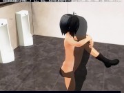 3D HENTAI caught in club toilet and fucked with creampie 14/16