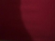 Rubbing stepsister back things got out of hand we both made a mess inside and out.  6/16