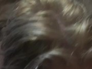 Rubbing stepsister back things got out of hand we both made a mess inside and out.  9/16