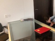 my job interview and demonstrated  sex skills 8/16